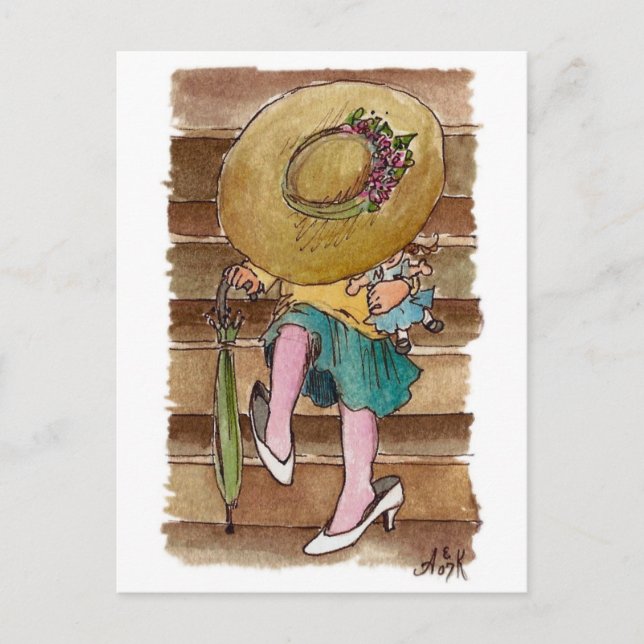 Allt uppspätt vykort (Framsida)