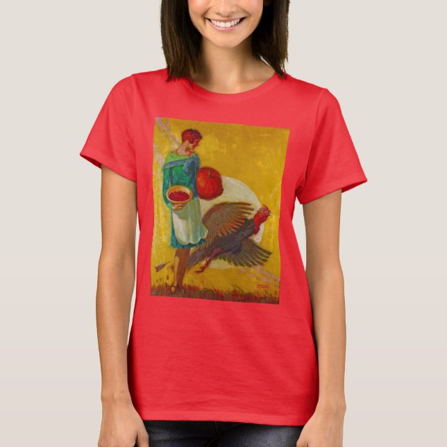 Allt utom kalkonen t-shirt (Framsida)
