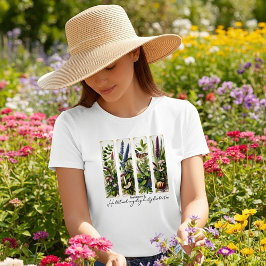 Allt vackert i sin tid botanisk t shirt