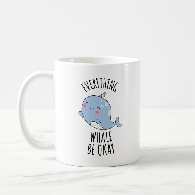 Allt val är okej kaffemugg (Vänster)