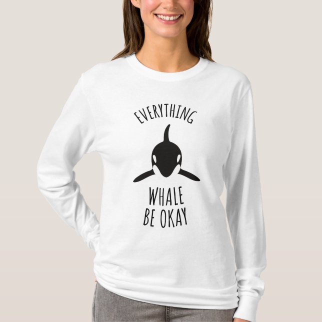 Allt val är okej t shirt (Framsida)