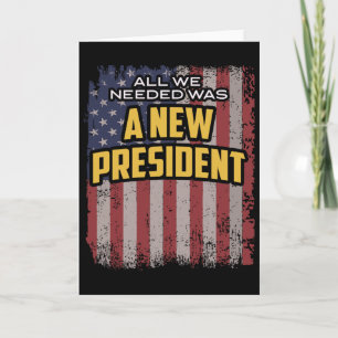 Allt Vi Behövde Var En Ny President Trump Citat Kort