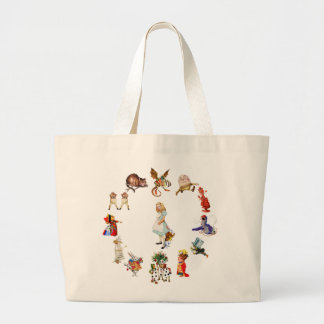 Alltid Alice i Wonderland Jumbo Tygkasse