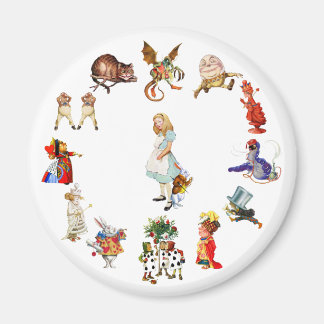 Alltid Alice i Wonderland Magnet