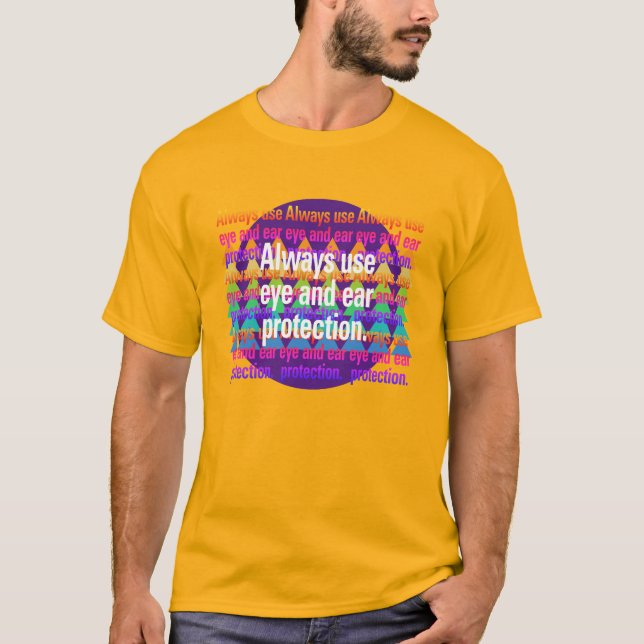 Alltid använda öga Rangerbusta punkt för T Shirt (Framsida)
