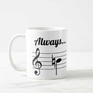 Alltid B Naturligt musikkaffe Mugg