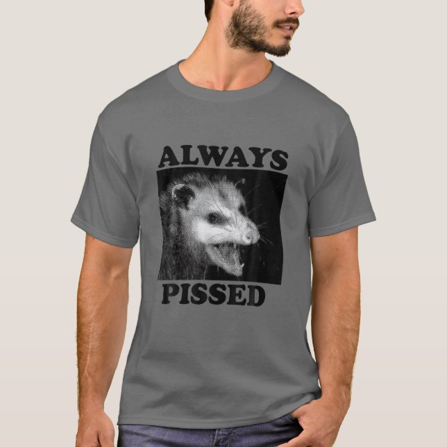 Alltid begagnad apparat t shirt (Framsida)