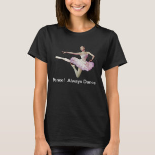Alltid dansBallerina, anpassadetext Tee