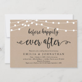 Alltid därefter, före Rustic Rehearsal Middag Inbjudningar