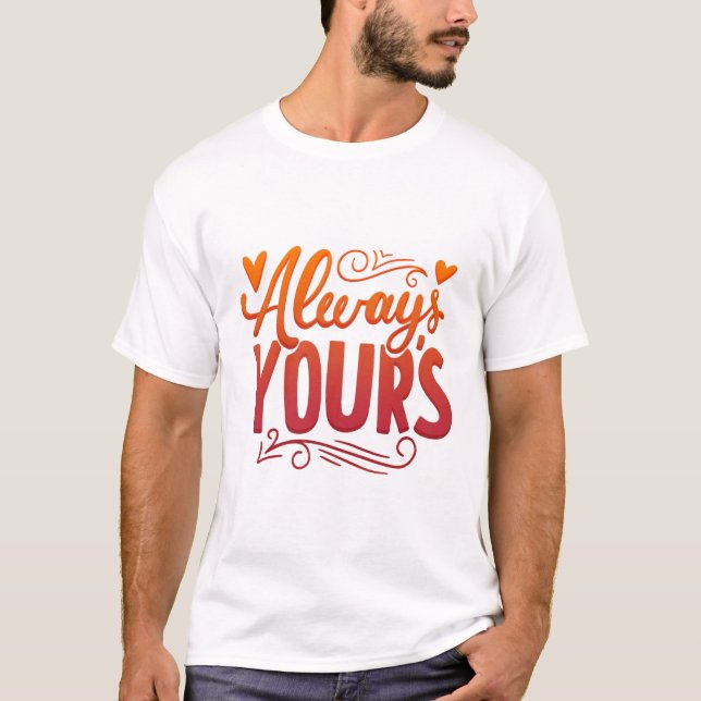 Alltid din t shirt (Framsida)