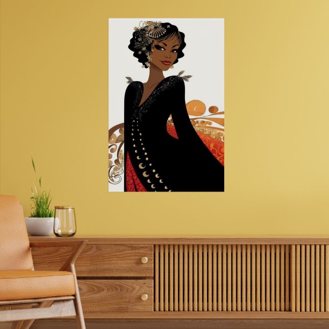 ALLTID ELEGAN #9 Inbjudan Poster (Vardagsrum 2)