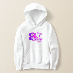 Alltid en drottningsbeflickors hoodie t shirt
