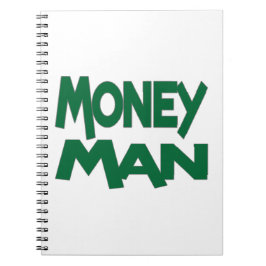 Alltid en pengarman anteckningsbok med spiral