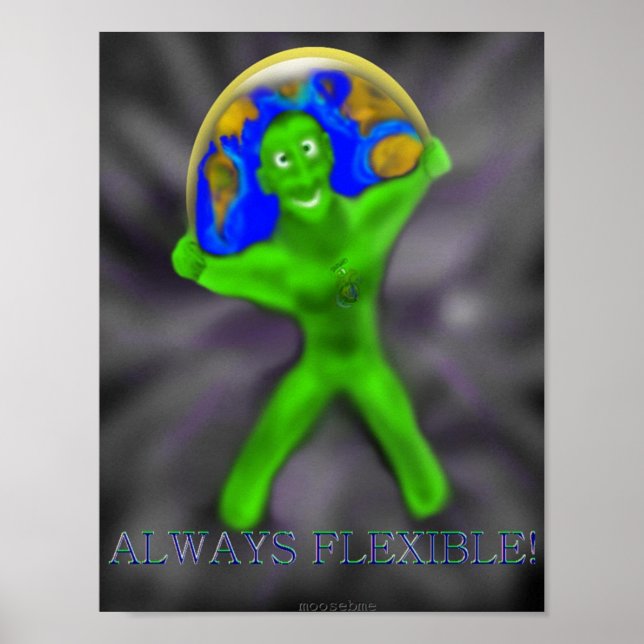 Alltid flexibel utskrift poster (Framsidan)