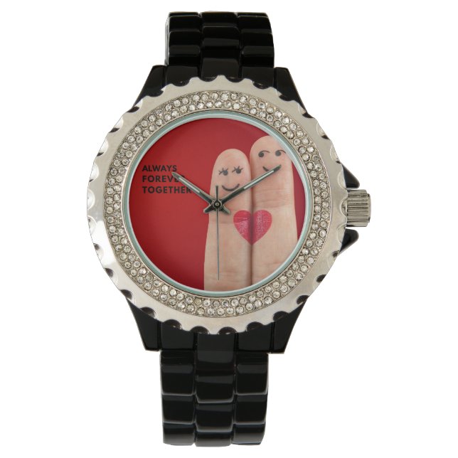 alltid för evigt tillsammans armbandsur (Framsida)