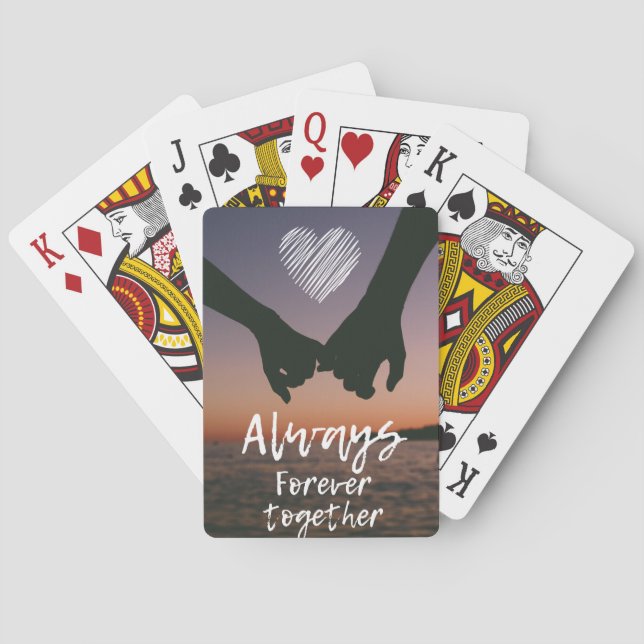 Alltid För Evigt Tillsammans Casinokort (Baksidan)