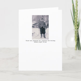 Alltid förberett Julhälsningar kortet Helgkort