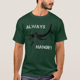 Alltid Gargny Hungrig haj T Shirt