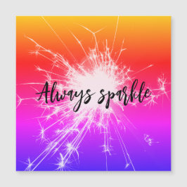 alltid gnistrans rosa lila orange shine