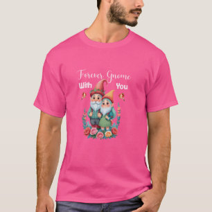 Alltid Gnome med dig Imp Garden Dwarf Gnome T Shirt