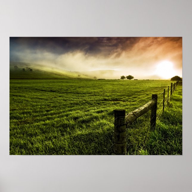 Alltid Greener på andra sidan Poster (Framsidan)