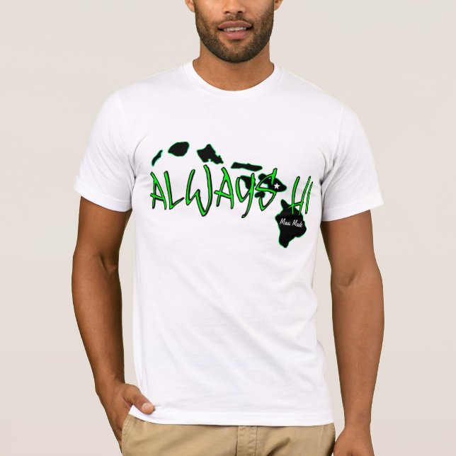Alltid Hawaii (HI) Tröja (Framsida)