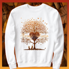 Alltid Heart Träd Vuxen T Shirt