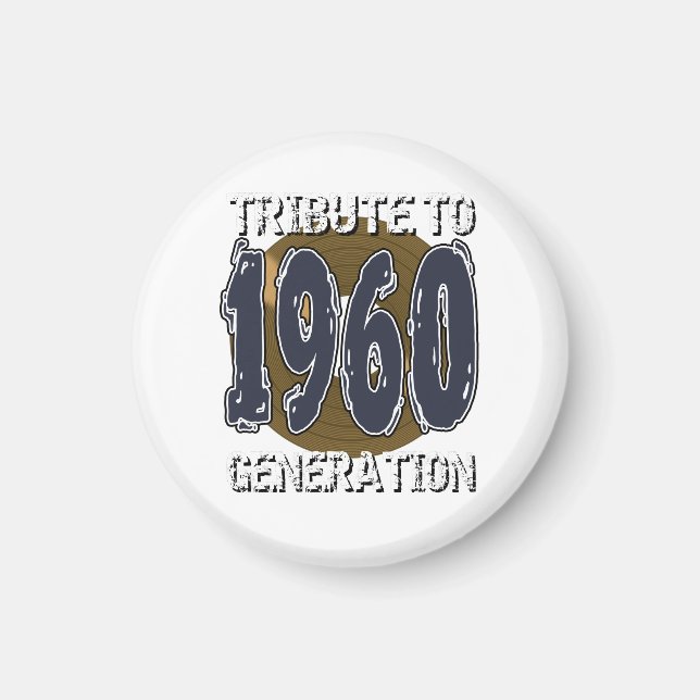 Alltid hyllning till årsdagen 1960 i generation magnet (Framsidan)