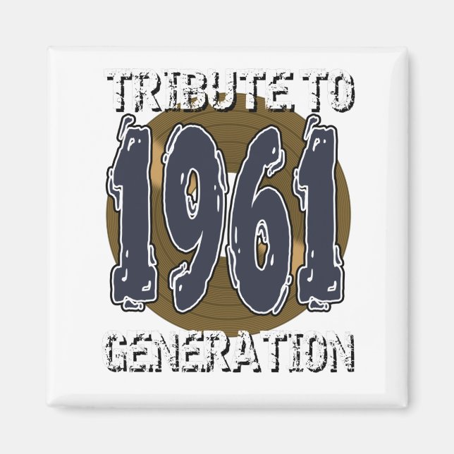 Alltid hyllning till årsdagen 1961 i generation magnet (Framsidan)