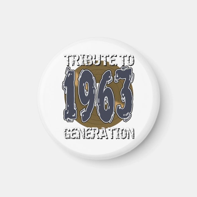 Alltid hyllning till årsdagen 1963 i generation magnet (Framsidan)