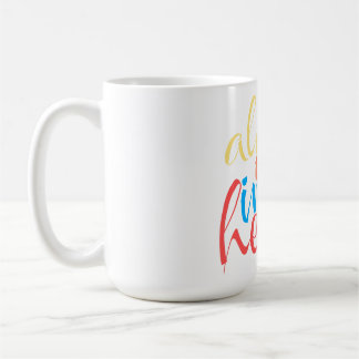 Alltid i mitt hjärta kaffemugg
