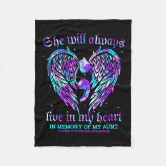 Alltid i mitt hjärta, mitt självmordsförebyggande fleecefilt