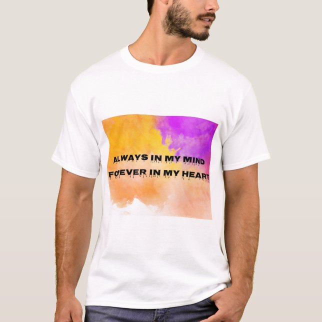 Alltid i mitt hjärta t shirt (Framsida)