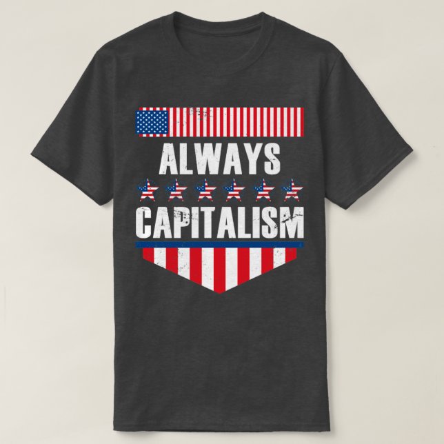 Alltid kapitalism t shirt (Design framsida)