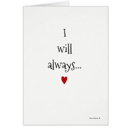 Alltid Kärlek You Valentine Card Hälsningskort