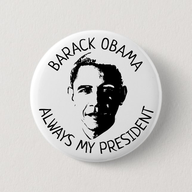 Alltid knäppas min presidentObama amerikanska Knapp (Framsida)