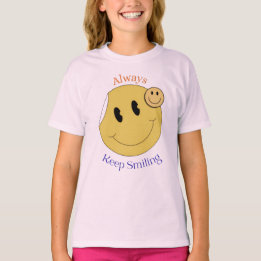 Alltid Leende 😊 | Söt Positiv Citat Desig T Shirt
