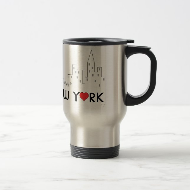 Alltid Lycklig i New York Resemugg (Höger)