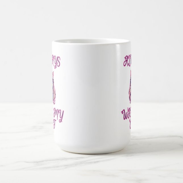 Alltid Med Min Katt Hängiven Kattälskare Design Kaffemugg (Center)