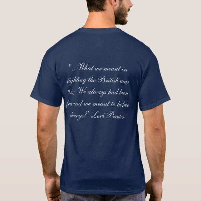 Alltid Menat att Vara Fri T Shirt (Baksida)