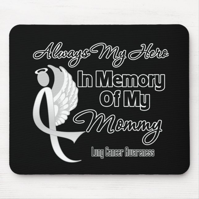Alltid min Hero in Memory Mamma - Lung Cancer Musmatta (Framsidan)