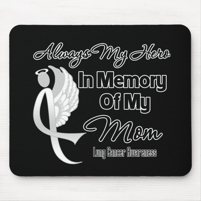 Alltid min Hero in Memory Mamma - Lung Cancer Musmatta (Framsidan)