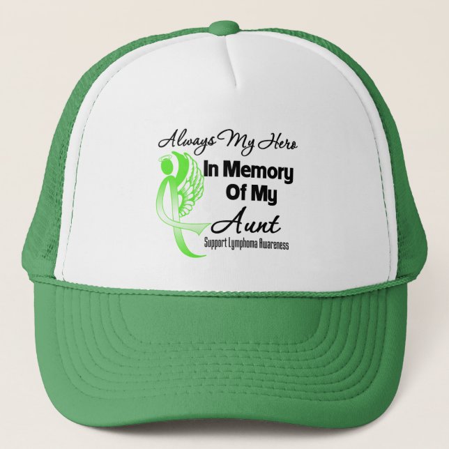 Alltid min Hero in Memory Moster - Lymphoma Keps (Framsida)