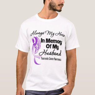Alltid min hjälte i bukspottkörtel- cancer för t shirt
