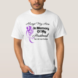 Alltid min hjälte i bukspottkörtel- cancer för tee shirt