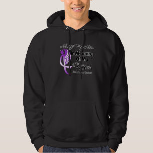 Alltid min hjälte i minnesmamman - bukspottkörte sweatshirt