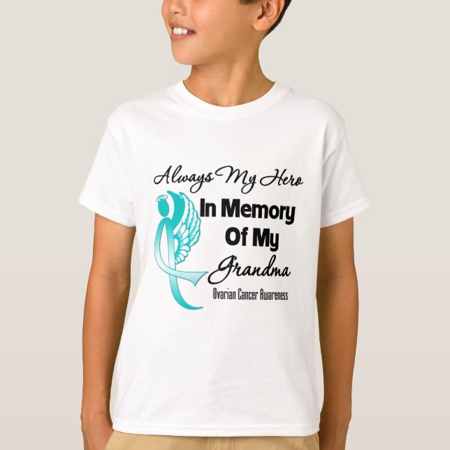 Alltid min hjälte i minnesmormodern - Ovarian Tee (Framsida)