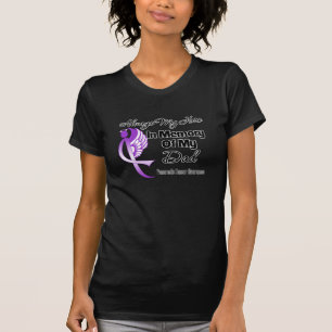 Alltid min hjälte i minnespappan - bukspottkörte t-shirt