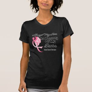 Alltid Min Hjälte I Minnet Syster - Bröstcancer T-shirt