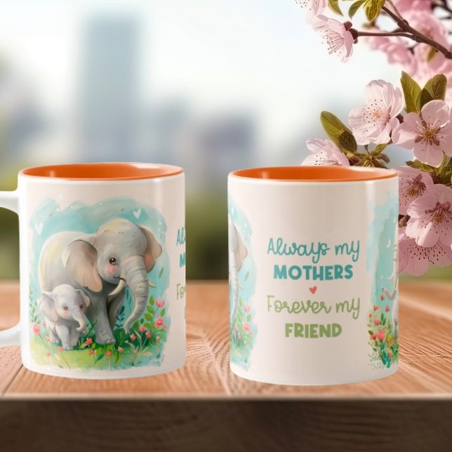 Alltid min Mor för min vän Mors dag Mugg (Skapare uppladdad)